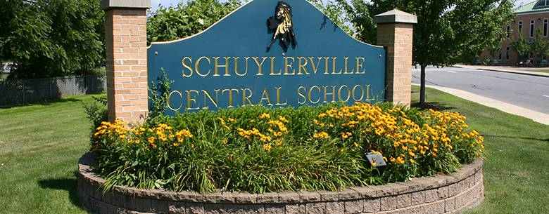 Schuylerville District Sign